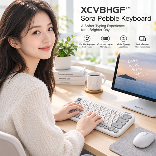 XCVBHGF™ Ember Grid Keyboard