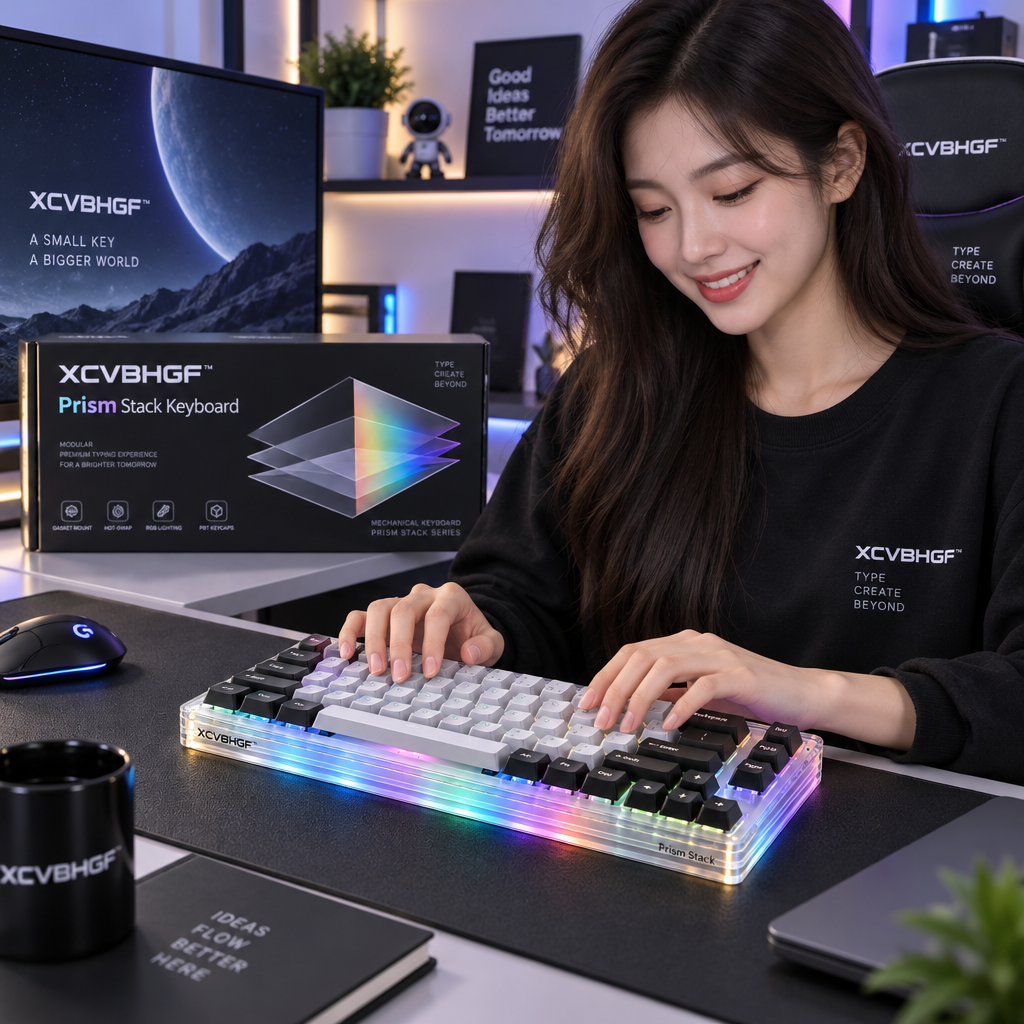 XCVBHGF™ Lumen Dial Keyboard